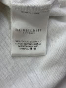 BURBERRY LONDON POLO ΜΠΛΟΥΖΑ MINIMAL OFF WHITE ΓΥΝΑΙΚΕΙΟ PRE OWNED XS