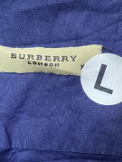 BURBERRY LONDON ΠΟΥΚΑΜΙΣΟ ΚΛΑΣΙΚΟ NAVY ΑΝΤΡΙΚΟ PRE OWNED L