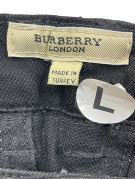 BURBERRY LONDON ΤΖΙΝ ΠΑΝΤΕΛΟΝΙ MINIMAL ΜΑΥΡΟ ΓΥΝΑΙΚΕΙΟ PRE OWNED L