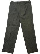 BURBERRY LONDON TAILORED TROUSERS CLASSIC OLIVE MENS PRE OWNED L
