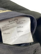 BURBERRY LONDON TAILORED TROUSERS CLASSIC OLIVE MENS PRE OWNED L