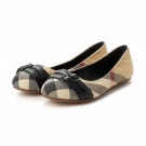 BURBERRY BALLERINE NOVA CHECK CON FIBBIA DETTAGLI FINI MARRONE DONNA 28