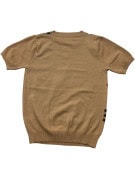 BURBERRY ΠΛΕΚΤΟ ΚΟΝΤΟΜΑΝΙΚΟ CLASSIC ΜΠΕΖ ΓΥΝΑΙΚΕΙΟ PRE OWNED XS