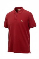 BURBERRY POLO CLASSIC ROSSO UOMO PRE OWNED M