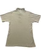 BURBERRY POLO SHIRT MINIMAL BEIGE UOMO PRE OWNED M