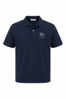 BURBERRY POLO SHIRT MINIMAL NAVY ΑΝΤΡΙΚΟ PRE OWNED L