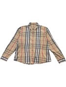 BURBERRY ΠΟΥΚΑΜΙΣΟ ΚΛΑΣΙΚΟ ΚΑΡΟ ΜΠΕΖ ΓΥΝΑΙΚΕΙΟ PRE OWNED L