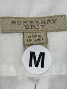 BURBERRY ΠΟΥΚΑΜΙΣΟ ΜΙΝΙΜΑΛ ΛΕΥΚΟ ΓΥΝΑΙΚΕΙΟ PRE OWNED