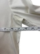 BURBERRY SHIRT MINIMAL OFF WHITE WOMENS PRE OWNED XS