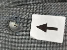 BURBERRY BLAZER VINTAGE GREY MENS PRE OWNED M
