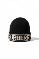 BURBERRY ΣΚΟΥΦΟΣ SPELL OUT ΜΑΥΡΟ UNISEX PRE OWNED