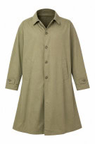 TRENCH COAT 90S  MINIMAL KHAKI ΑΝΤΡΙΚΟ PRE OWNED XXL