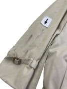 BURBERRYS TRENCH COAT VINTAGE BEIGE WOMENS PRE OWNED L