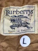BURBERRYS CAPPOTTO LUNGO VINTAGE CAMMELLO UOMO PRE OWNED L
