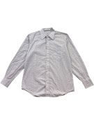 BURBERRYS CAMICIA A RIGHE VINTAGE LILLA UOMO PRE OWNED M