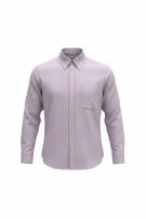BURBERRYS CAMICIA A RIGHE VINTAGE LILLA UOMO PRE OWNED M