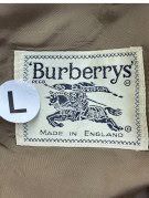 BURBERRYS BLAZER VINTAGE MARRONE DONNA PRE OWNED L