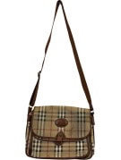 BURBERRYS ΤΣΑΝΤΑ ΧΙΑΣΤΙ VINTAGE CLASSIC ΜΠΕΖ ΚΑΦΕ ΓΥΝΑΙΚΕΙΟ PRE OWNED