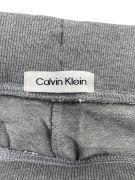 Calvin Klein Pantaloni della tuta casual con logo CK grigi da uomo L