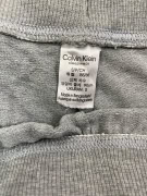 Calvin Klein Pantaloni tuta Sleepwear con stampa logo grigio unisex S