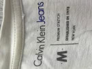 CALVIN KLEIN GRAPHIC TEE WHITE UNISEX PRE OWNED M