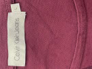 CALVIN KLEIN JEANS T SHIRT GRAPHIC MINIMAL BORDEAUX UOMO PRE OWNED L