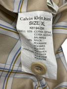 CALVIN KLEIN JEANS HARRINGTON JACKET MINIMAL BEIGE MENS PRE OWNED XL
