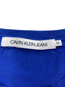 CALVIN KLEIN JEANS Μπλουζάκι Casual Λογότυπο Μπλε Ανδρικό M