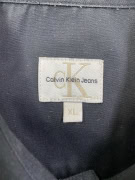 Calvin Klein Jeans Πουκάμισο Casual Classic Logo Μαύρο Ανδρικό XL