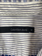 CALVIN KLEIN JEANS ΠΟΥΚΑΜΙΣΟ ΚΑΡΟ ΚΟΝΤΟΜΑΝΙΚΟ ΜΠΛΕ ΑΝΔΡΙΚΟ M