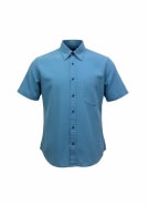Calvin Klein Jeans Linen Shirt Casual Logo Light Blue Men’s S