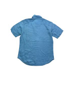 Calvin Klein Jeans Linen Shirt Casual Logo Light Blue Men’s S