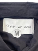 CALVIN KLEIN JEANS CAMICIA MINIMAL NERA UOMO PRE OWNED M