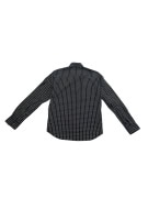 CALVIN KLEIN JEANS ΠΟΥΚΑΜΙΣΟ VINTAGE ΜΕ ΓΕΩΜΕΤΡΙΚΟ ΜΟΤΙΒΟ ΜΑΥΡΟ ΑΝΔΡΙΚΟ L
