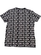 CALVIN KLEIN JEANS T SHIRT SPELL OUT ΜΑΥΡΟ ΑΝΤΡΙΚΟ PRE OWNED XL