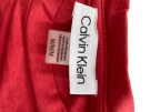 Calvin Klein Κόκκινο Φόρεμα Αμάνικο Γυναικείο M