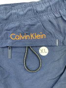 CALVIN KLEIN SWIM SHORTS NAVY BLUE MENS PRE OWNED XL
