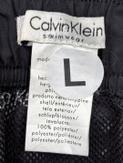 CALVIN KLEIN SWIM SHORTS SPORTSWEAR BLACK MENS PRE OWNED L