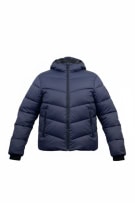 Calvin Klein Μπουφάν Puffer Casual Λογότυπο Μπλε Σκούρο Ανδρικό S