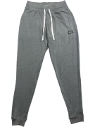 CALVIN KLEIN pantaloni tuta logo grigi da donna XS