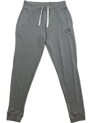 Calvin Klein Παντελόνι Φόρμας Casual Logo Γκρι Unisex S