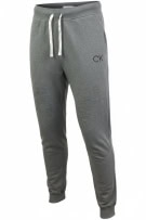 Calvin Klein Παντελόνι Φόρμας Casual Logo Γκρι Unisex S