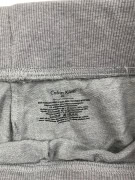 CALVIN KLEIN Pantaloni da tuta jogger con logo grande grigio da uomo XL