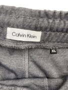 CALVIN KLEIN Pantaloni da tuta joggers minimal grigi da uomo XL