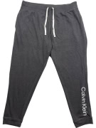 CALVIN KLEIN ΠΑΝΤΕΛΟΝΙ ΦΟΡΜΑΣ SLEEPWEAR LOGO ΓΚΡΙ ΑΝΔΡΙΚΟ XL