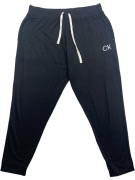 CALVIN KLEIN PANTALONE DA TUTA SLEEPWEAR CON LOGO CK NERO DA UOMO XL