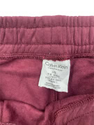 CALVIN KLEIN ΠΑΝΤΕΛΟΝΙ ΦΟΡΜΑΣ SLEEPWEAR VINTAGE LOGO BURGUNDY ΑΝΔΡΙΚΟ L