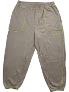 CALVIN KLEIN Pantaloni Jogger con logo e cuciture neon beige da uomo L