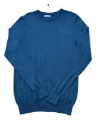CALVIN KLEIN ΠΛΕΚΤΗ ΜΠΛΟΥΖΑ MINIMAL ΜΠΛΕ ΑΝΔΡΙΚΟ PRE OWNED L