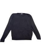 CALVIN KLEIN MAGLIONE GIROCOLLO MINIMAL NERO UOMO PRE OWNED XL